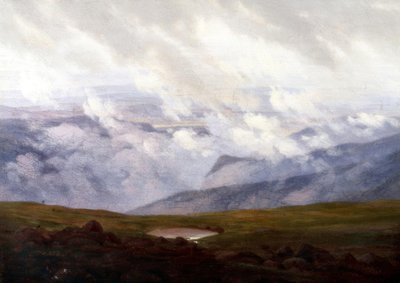 Ziehende Wolken von Caspar David Friedrich